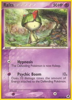Ralts, Dragon Frontiers, no. 60