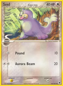 Seel δ, Dragon Frontiers, no. 62