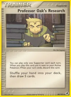 Professor Oak's Research, Dragon Frontiers, no. 80