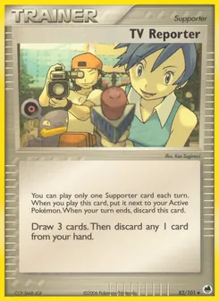 TV Reporter, Dragon Frontiers, no. 82