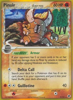 Pinsir δ, Dragon Frontiers, no. 9