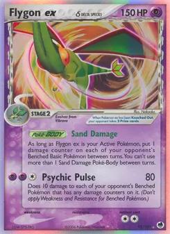 Flygon ex δ, Dragon Frontiers, no. 92