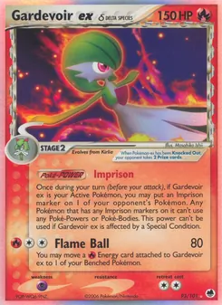 Gardevoir ex δ, Dragon Frontiers, no. 93