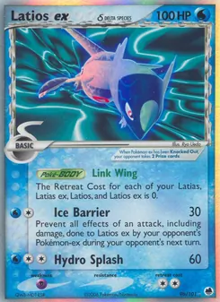 Latios ex δ, Dragon Frontiers, no. 96