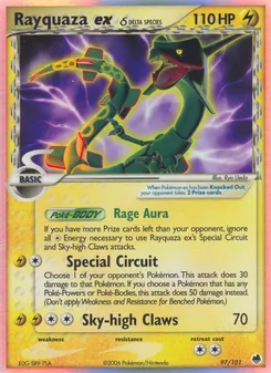 Rayquaza ex δ, Dragon Frontiers, no. 97