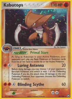Kabutops, Power Keepers, no. 10