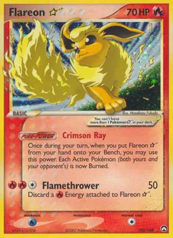 Flareon ☆, Power Keepers, no. 100