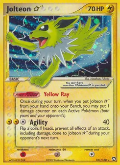Jolteon ☆, Power Keepers, no. 101