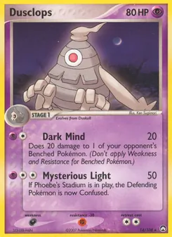 Dusclops, Power Keepers, no. 14