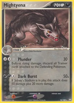 Mightyena, Power Keepers, no. 18