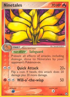 Ninetales, Power Keepers, no. 19
