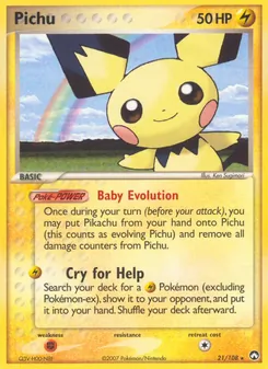 Pichu, Power Keepers, no. 21