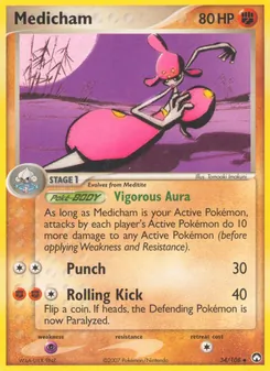 Medicham, Power Keepers, no. 34