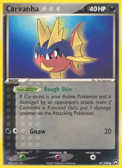 Carvanha, Power Keepers, no. 47