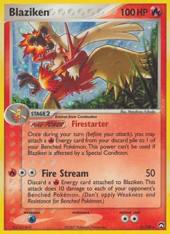 Blaziken, Power Keepers, no. 5