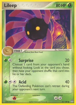 Lileep, Power Keepers, no. 52