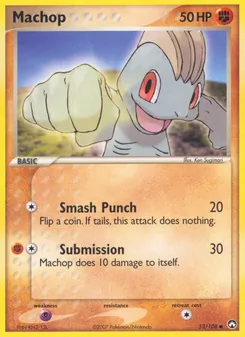 Machop, Power Keepers, no. 53