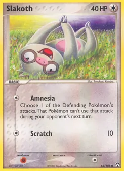 Slakoth, Power Keepers, no. 63