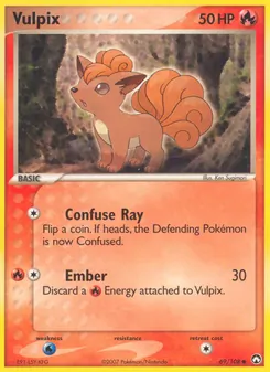 Vulpix, Power Keepers, no. 69