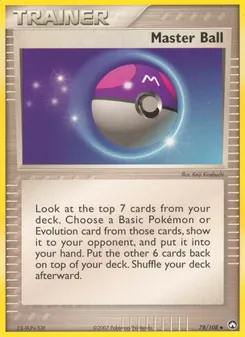 Master Ball, Power Keepers, no. 78