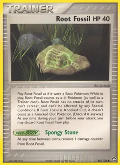 Root Fossil, Power Keepers, no. 86