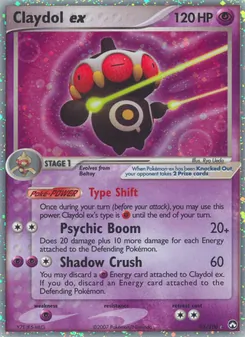 Claydol ex, Power Keepers, no. 93