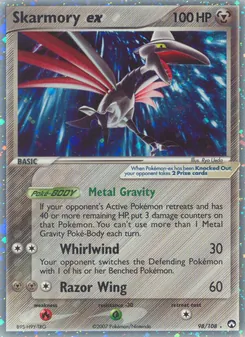 Skarmory ex, Power Keepers, no. 98