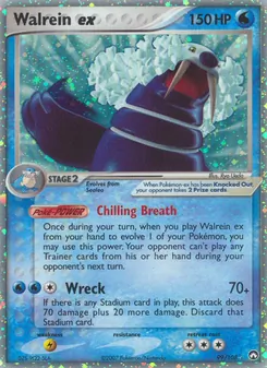 Walrein ex, Power Keepers, no. 99