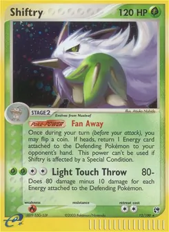 Shiftry, Sandstorm, no. 12