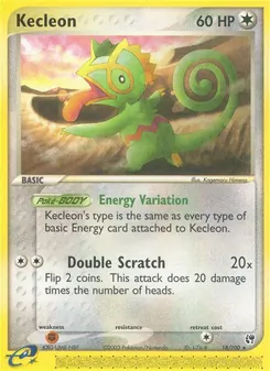 Kecleon, Sandstorm, no. 18