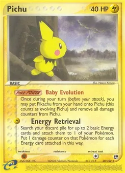 Pichu, Sandstorm, no. 20