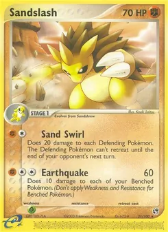 Sandslash, Sandstorm, no. 21