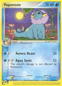 Vaporeon, Sandstorm, no. 25