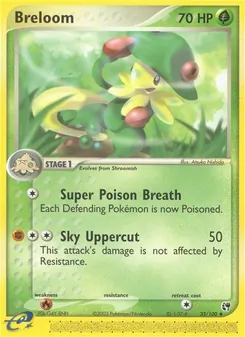 Breloom, Sandstorm, no. 33