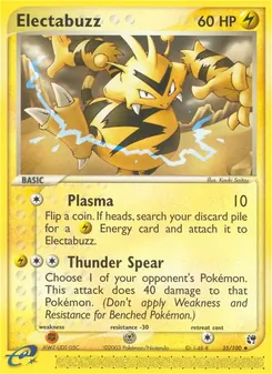 Electabuzz, Sandstorm, no. 35