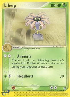 Lileep, Sandstorm, no. 43