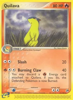 Quilava, Sandstorm, no. 51