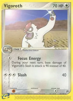 Vigoroth, Sandstorm, no. 52