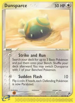 Dunsparce, Sandstorm, no. 60