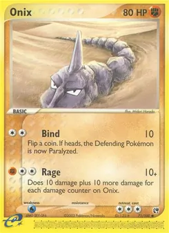 Onix, Sandstorm, no. 71