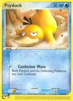 Psyduck, Sandstorm, no. 73