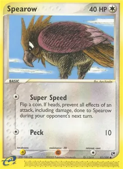 Spearow, Sandstorm, no. 81