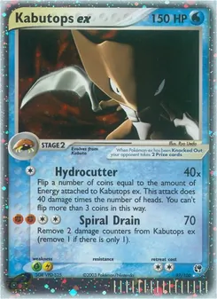 Kabutops ex, Sandstorm, no. 97