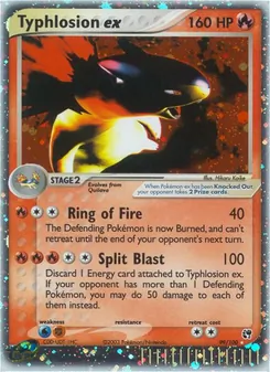 Typhlosion ex, Sandstorm, no. 99