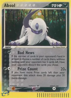 Absol, Dragon, no. 1