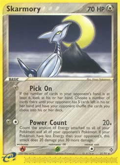 Skarmory, Dragon, no. 21