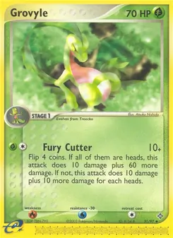 Grovyle, Dragon, no. 31
