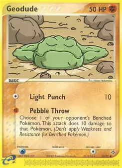 Geodude, Dragon, no. 55