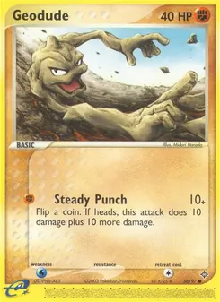 Geodude, Dragon, no. 56