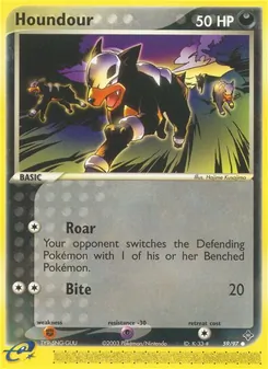 Houndour, Dragon, no. 59